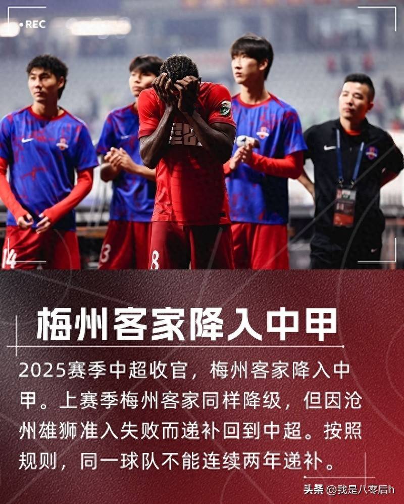 เมย์โจว ฮากกา ตกชั้นไปเล่นในไชน่าลีกวันแล้ว เว่ย เซียงซิน เตรียมย้ายไปลีกเอิง? นักเตะคนอื่น ๆ ก็เห็นความเคลื่อนไหวใหม่เช่นกัน…_การแข่งขัน_ฤดูกาล_ไชนีส ซูเปอร์ลีก