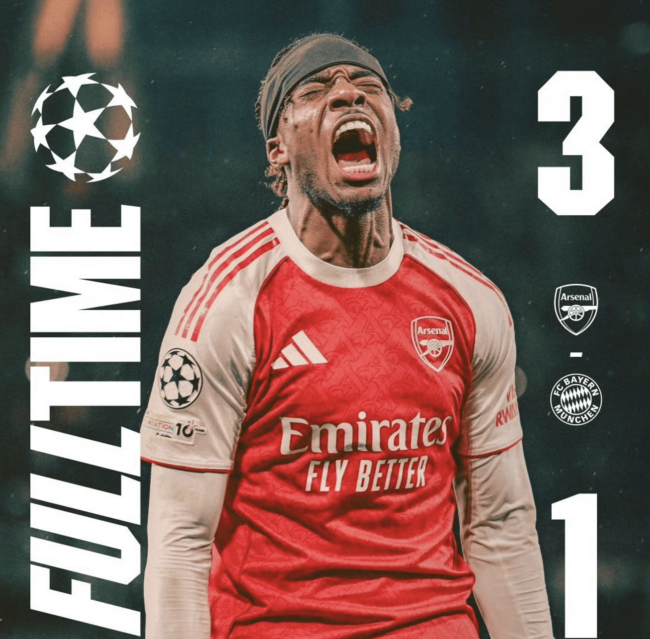 3-1! ผู้นำแชมเปียนส์ลีกเปลี่ยน: บาเยิร์นหล่นไปอยู่อันดับสาม! อดีตนักเตะ PSG ยิง 9 ประตูใน 5 นัด ขึ้นนำตารางดาวซัลโว_อาร์เซนอล_เอ็มบัปเป้_แอสซิสต์