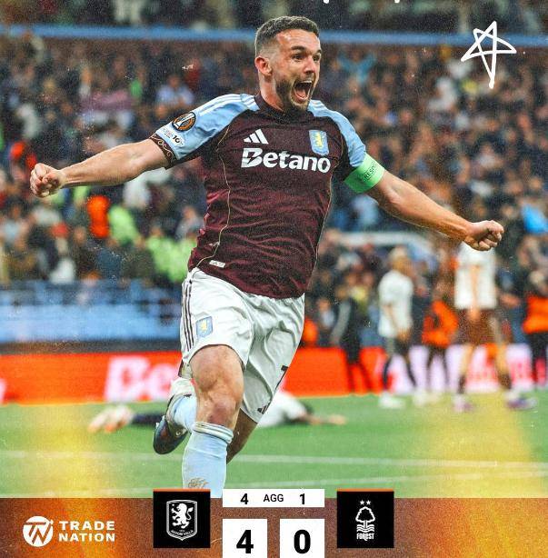 9 สตรีค + 4-0 กวาด! เอเมรีถึงรอบชิงชนะเลิศยูโรปาลีกเป็นครั้งที่หก และวิลล่ากลับเข้าสู่รอบชิงชนะเลิศในยุโรปหลังจากผ่านไป 44 ปี