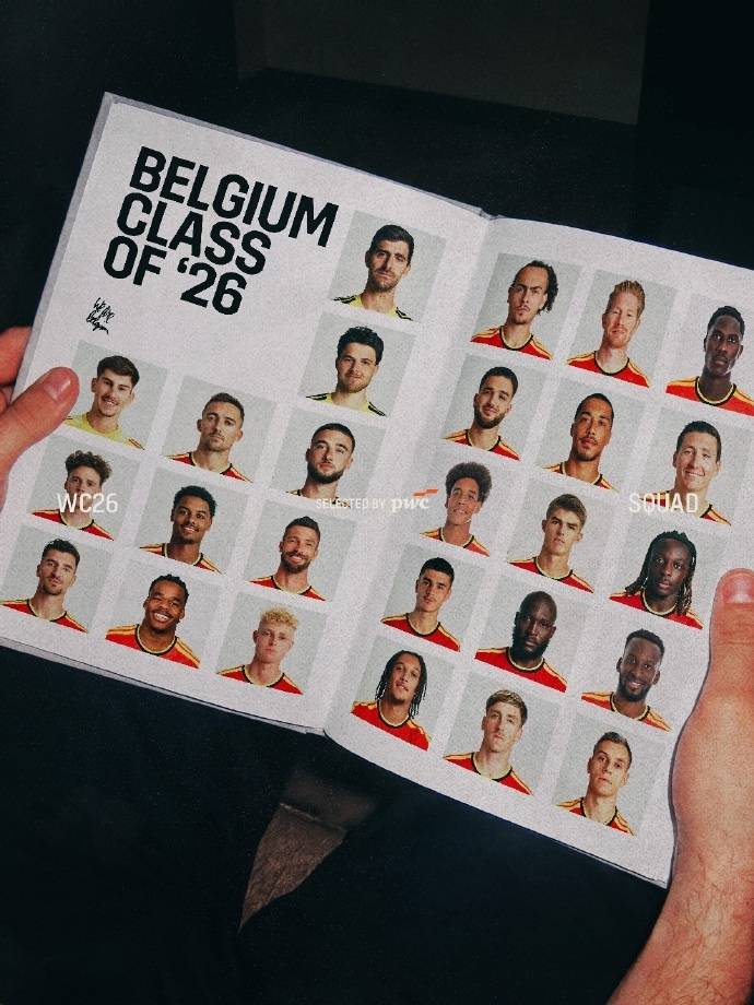 เบลเยียมประกาศการแข่งขันฟุตบอลโลก 26ers: De Bruyne, Lukaku, Courtois และทหารผ่านศึก 