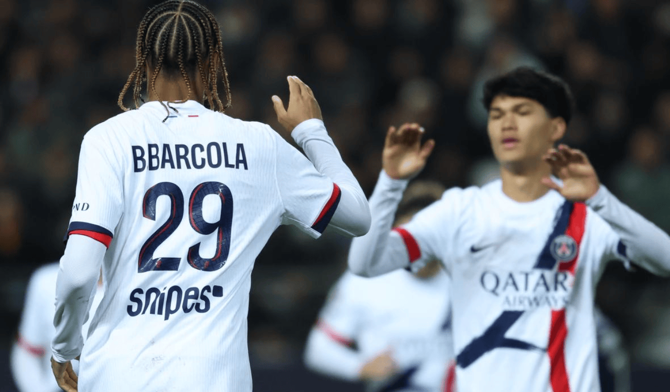 หนาว!1-2! ตำนานในช่วงทดเวลาเจ็บ ปารีสล้มลงและกลับด้าน เอ็นริเก้ เมา up_barcola_match_german